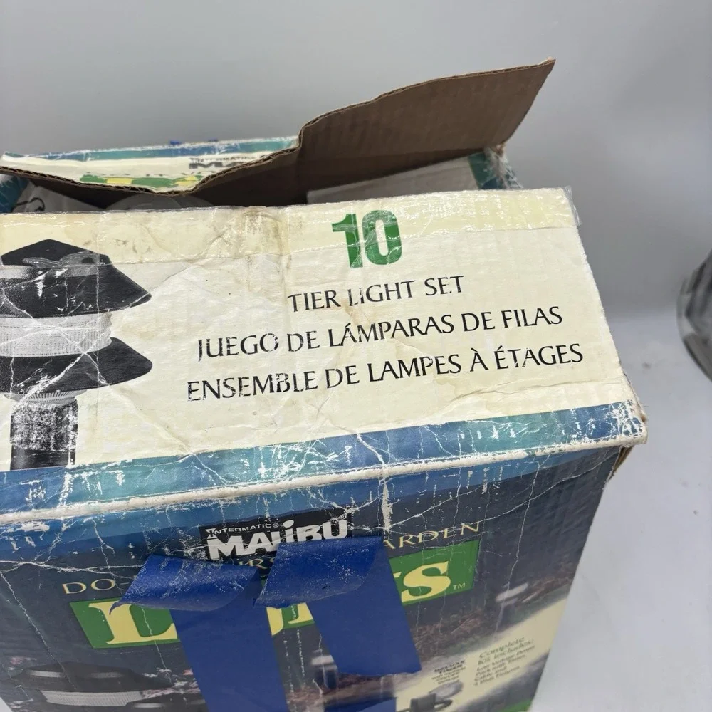 Intermatic Malibu 10 Light Set Light Tier Landscaping Lights LX10610T25 READ